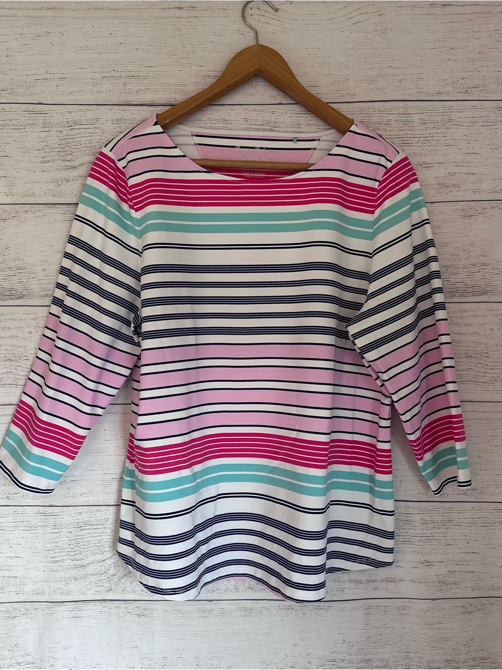 Tommy Bahama Islandzone Stripe Top.